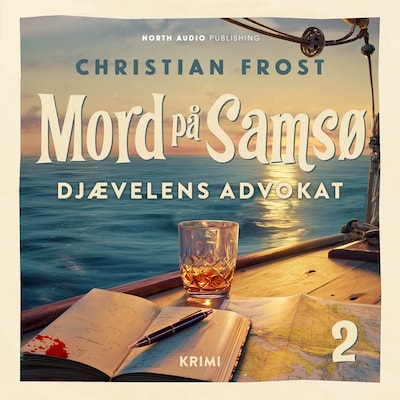 Djævelens advokat – omslag til lydbogen af Christian Frost