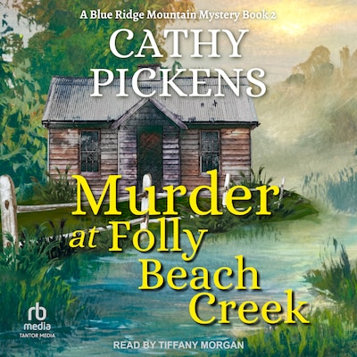 Murder at Folly Beach Creek – omslag til lydbogen af Cathy Pickens