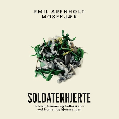 Soldaterhjerte – omslag til lydbogen af Emil Arenholt Mosekjær