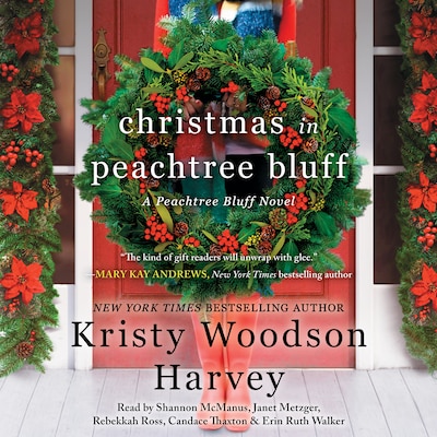 Christmas in Peachtree Bluff – okładka audiobooka, autor Kristy Woodson Harvey