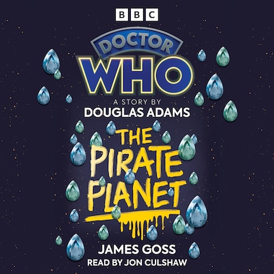Doctor Who: The Pirate Planet – omslag til lydbogen af Douglas Adams