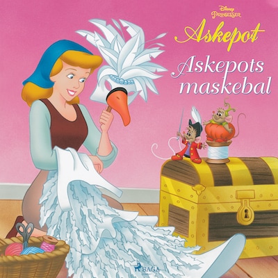 Askepots maskebal – omslag til lydbogen af Disney