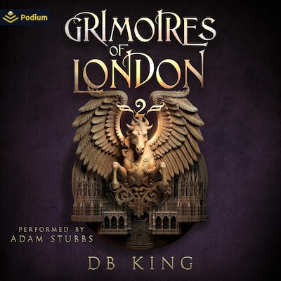 Grimoires of London 2 – omslag til lydbogen af DB King