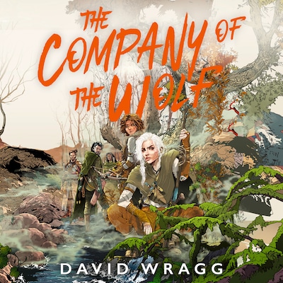 The Company of the Wolf – omslag til lydbogen af David Wragg