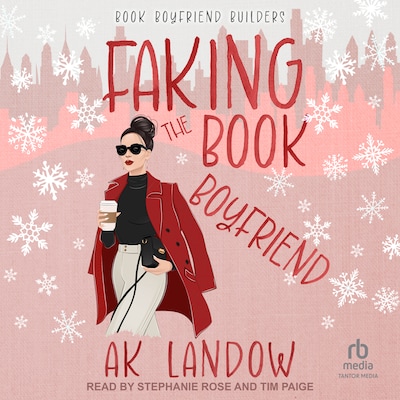 Faking the Book Boyfriend – omslag til lydbogen af AK Landow