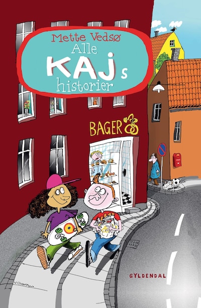 Alle Kajs historier – omslag til lydbogen af Mette Vedsø