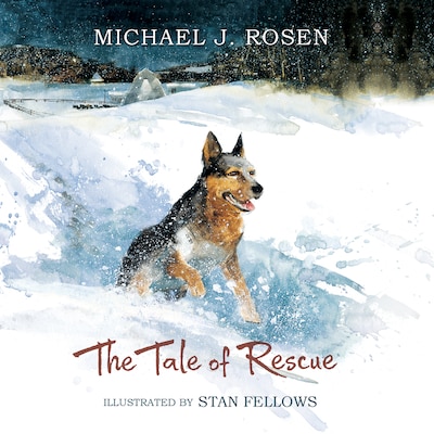 The Tale of Rescue – omslag til lydbogen af Michael J. Rosen