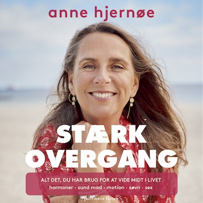 Stærk overgang – omslag til lydbogen af Anne Hjernøe