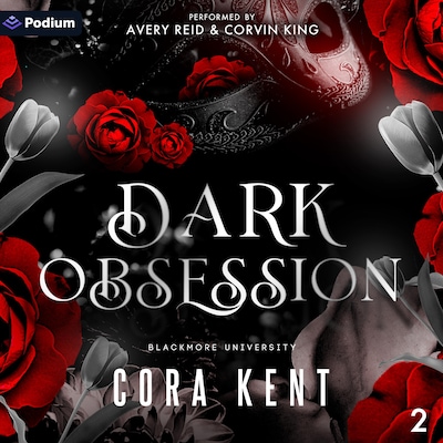 Dark Obsession – omslag til lydbogen af Cora Kent