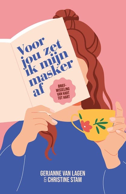Voor jou zet ik mijn masker af: Briefwisseling van hart tot hart – omslag van het luisterboek van Christine Stam,Gerjanne van Lagen