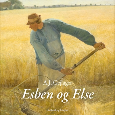 Esben og Else – omslag til lydbogen af A.J. Gejlager