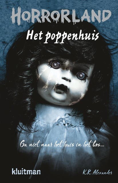 Het poppenhuis – omslag van het luisterboek van K. R. Alexander