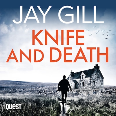 Knife & Death – omslag til lydbogen af Jay Gill