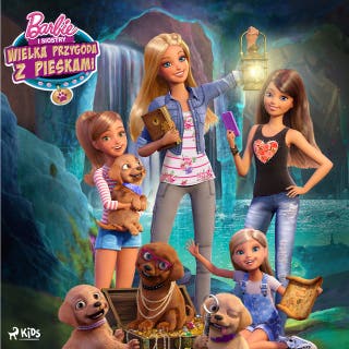 Barbie - Wielka przygoda z pieskami – okładka audiobooka, autor Mattel