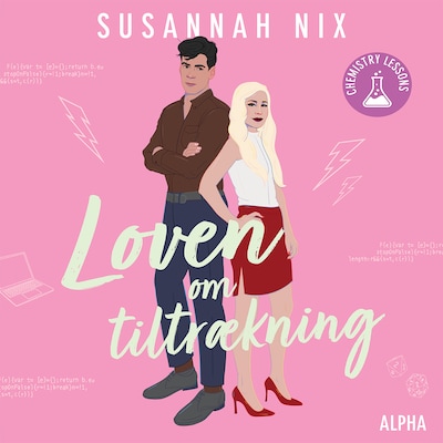 Loven om tiltrækning – omslag til lydbogen af Susannah Nix