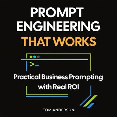 Prompt Engineering That Works – omslag til lydbogen af Tom Anderson