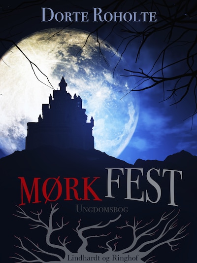 Mørk fest – omslag til lydbogen af Dorte Roholte