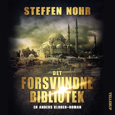 Anders Kloder #2: Det forsvundne bibliotek – omslag til lydbogen af Steffen Nohr