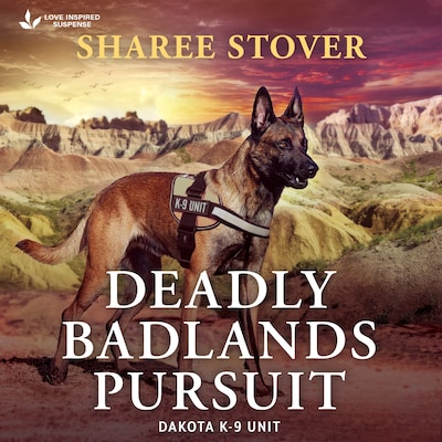 Deadly Badlands Pursuit – omslag til lydbogen af Sharee Stover
