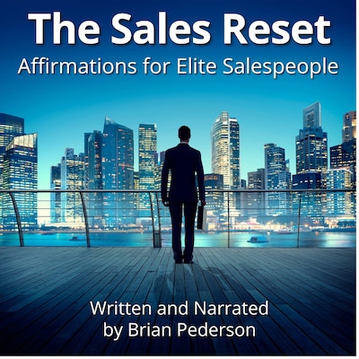 The Sales Reset – omslag til lydbogen af Brian Pederson