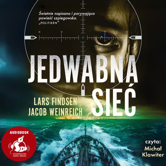 Jedwabna sieć – okładka audiobooka, autor Lars Findsen Jacob Weinreich