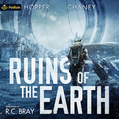 Ruins of the Earth – omslag til lydbogen af Christopher Hopper, J.N. Chaney
