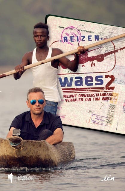 Reizen Waes: onweerstaanbare verhalen van Tom Waes – omslag van het luisterboek van Tom Waes
