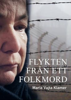 Flykten från ett folkmord – omslag till ljudboken av Maria Vajta Klamer