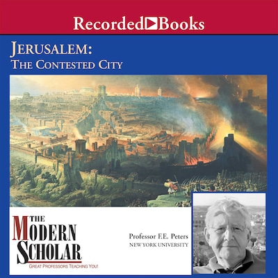 Jerusalem – omslag til lydbogen af Frank Peters