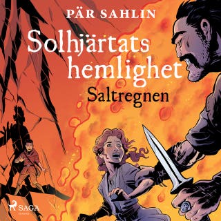 Saltregnen – omslag till ljudboken av Pär Sahlin