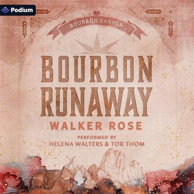 Bourbon Runaway – omslag til lydbogen af Walker Rose