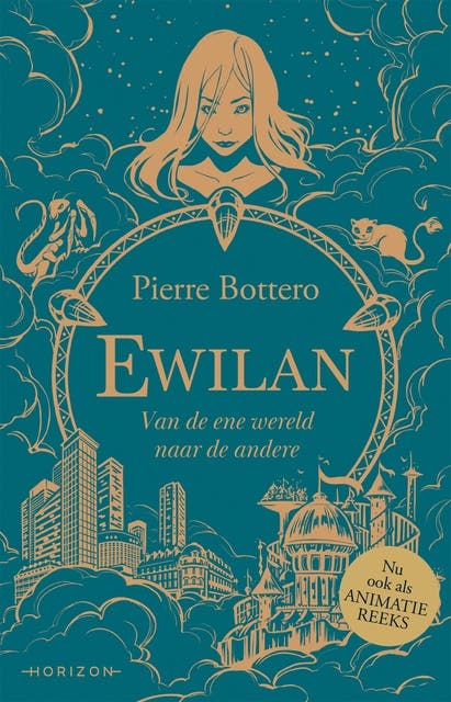 Ewilan - Van de ene wereld naar de andere – omslag van het luisterboek van Pierre Bottero