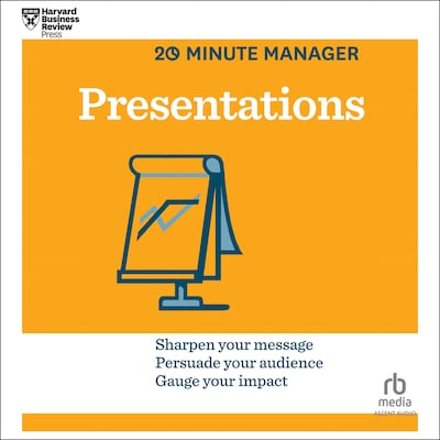 Presentations – omslag til lydbogen af HARVARD BUSINESS REVIEW