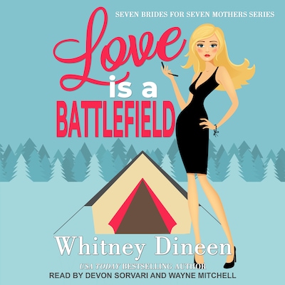 Love is a Battlefield – omslag til lydbogen af Whitney Dineen