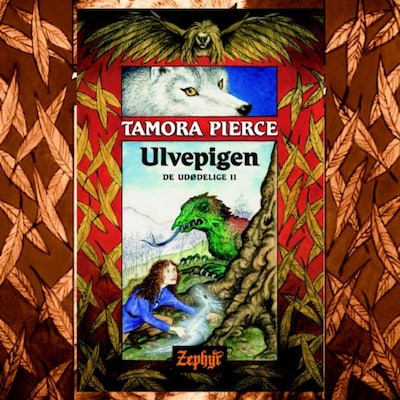 De udødelige #2: Ulvepigen – omslag til lydbogen af Tamora Pierce