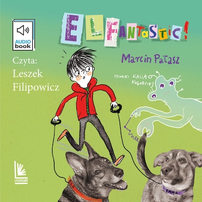 Elfantastic – okładka audiobooka, autor Marcin Pałasz