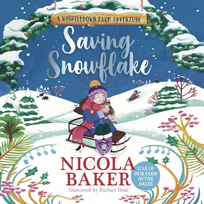 Saving Snowflake – omslag til lydbogen af Nicola Baker
