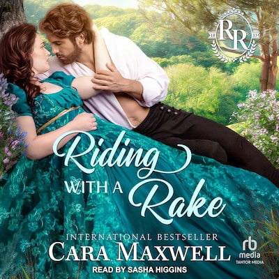Riding with a Rake – omslag til lydbogen af Cara Maxwell