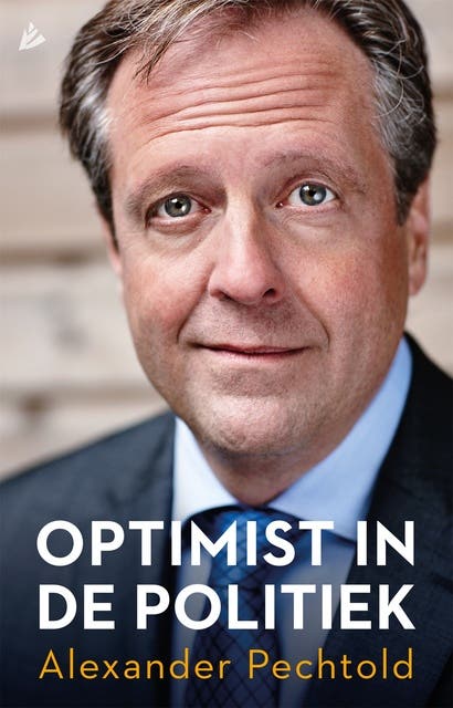 Optimist in de politiek – omslag van het luisterboek van Alexander Pechtold