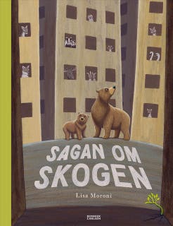 Sagan om skogen – omslag till ljudboken av Lisa Moroni