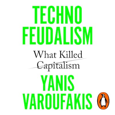 Technofeudalism – omslag til lydbogen af Yanis Varoufakis