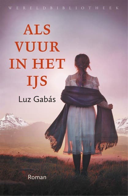 Als vuur in het ijs – omslag van het luisterboek van Luz Gabás