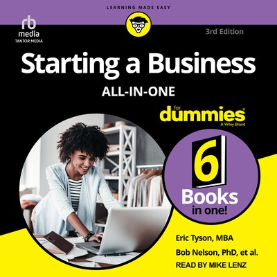 Starting A Business All-in-One For Dummies – omslag til lydbogen af Eric Tyson, MBA, Bob Nelson, PhD