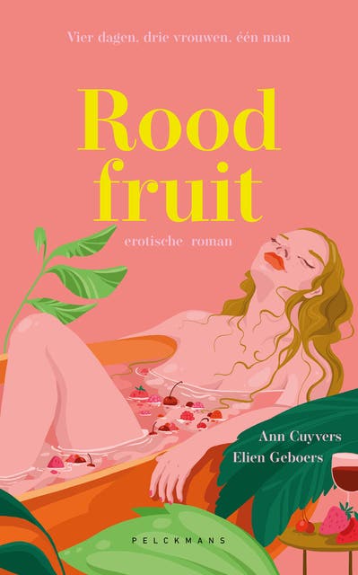 Rood fruit – omslag van het luisterboek van Ann Cuyvers,Elien Geboers