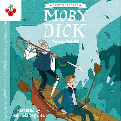 Moby Dick - The American Classics Children's Collection (Unabridged) – omslag til lydbogen af Herman Melville