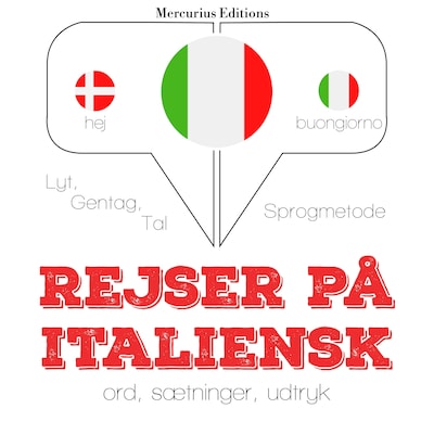 Rejser på italiensk – omslag til lydbogen af JM Gardner
