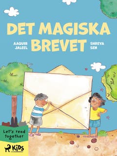 Det magiska brevet – omslag till ljudboken av Aaquib Jaleel,Shreya Sen