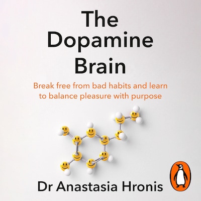 The Dopamine Brain – omslag til lydbogen af Anastasia Hronis