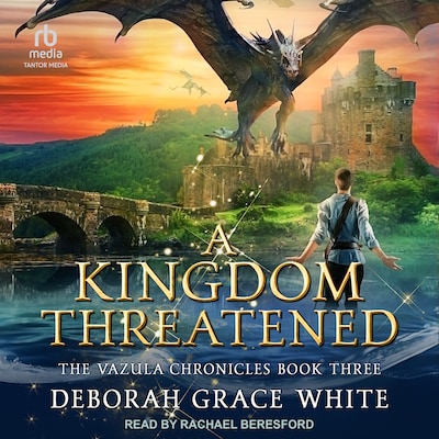 A Kingdom Threatened – omslag til lydbogen af Deborah Grace White
