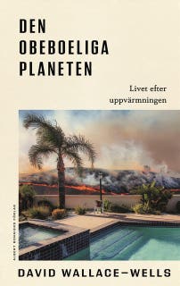 Den obeboeliga planeten – omslag till ljudboken av David Wallace-Wells
